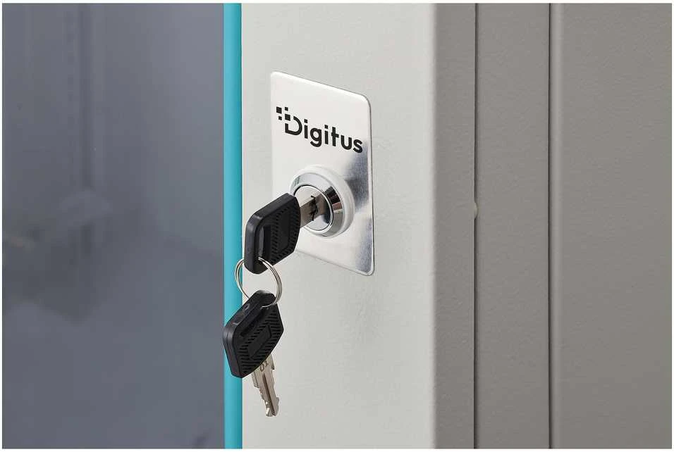 Digitus DN-37112 lentyna 16U Sieninis stovas Šviesiai Žalia