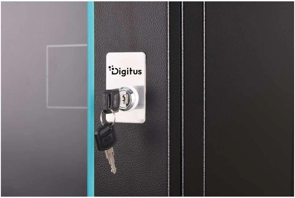 Digitus DN-37101 lentyna 7U Sieninis stovas Juoda
