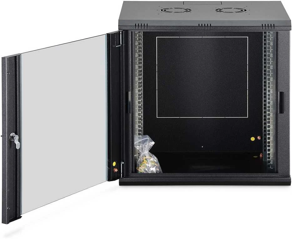 Digitus DN-37109 lentyna 12U Sieninis stovas Juoda
