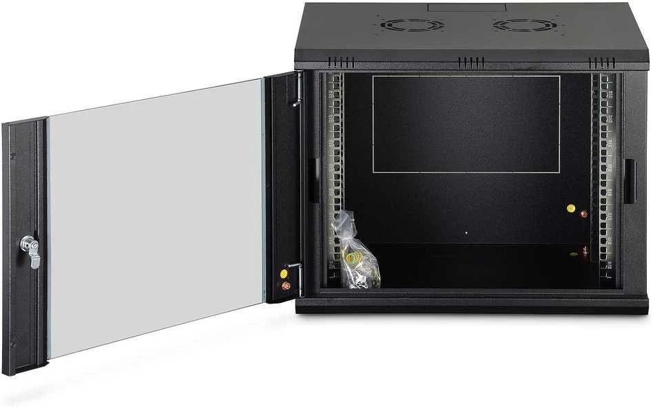 Digitus DN-37105 lentyna 9U Sieninis stovas Juoda