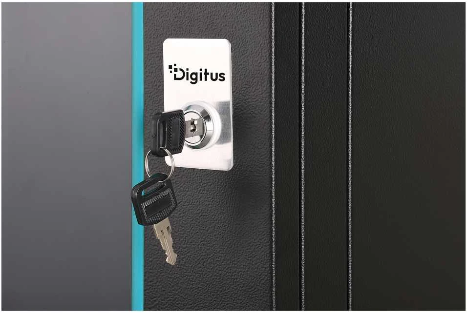 Digitus DN-37105 lentyna 9U Sieninis stovas Juoda