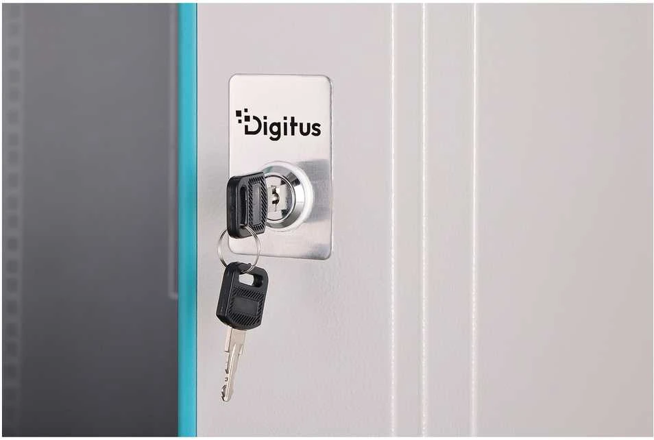 Digitus DN-37110 lentyna 12U Sieninis stovas Šviesiai Žalia