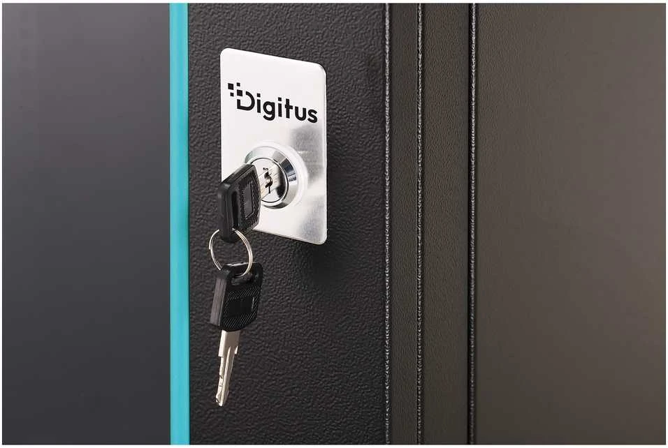 Digitus DN-37115 lentyna 16U Sieninis stovas Juoda
