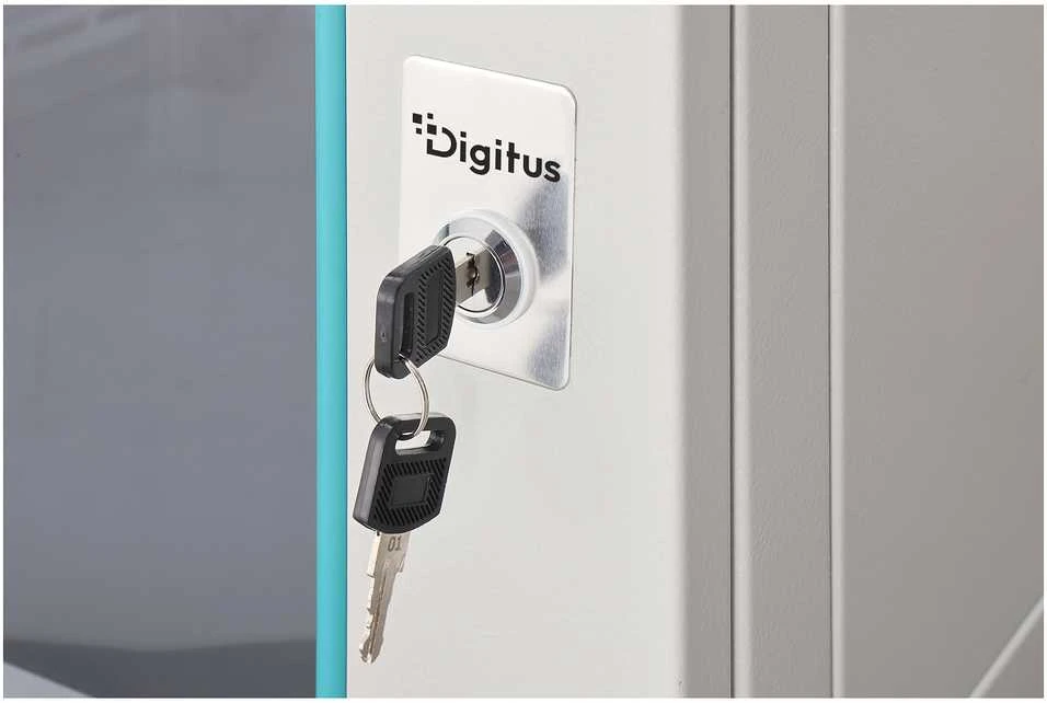 Digitus DN-37102 lentyna 7U Sieninis stovas Šviesiai Žalia