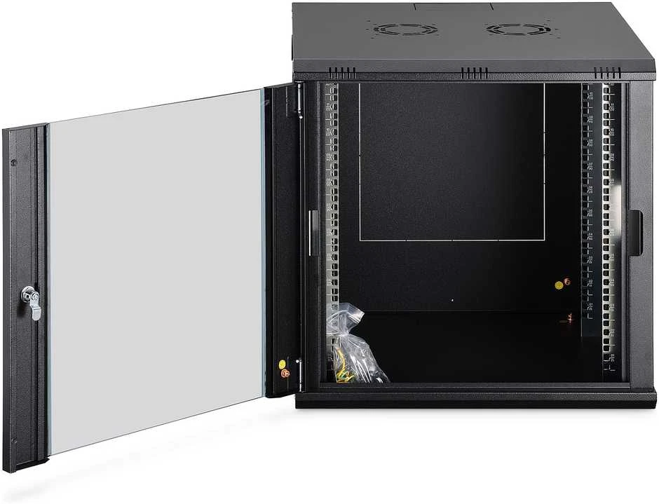 Digitus DN-37111 lentyna 12U Sieninis stovas Juoda