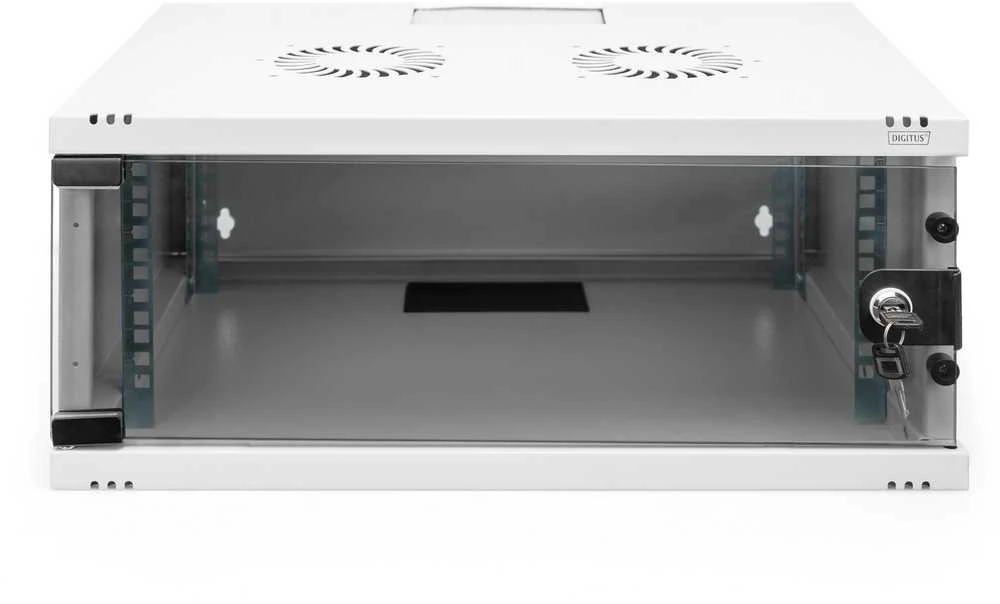 Digitus DN-38010 lentyna 4U Sieninis stovas Pilka