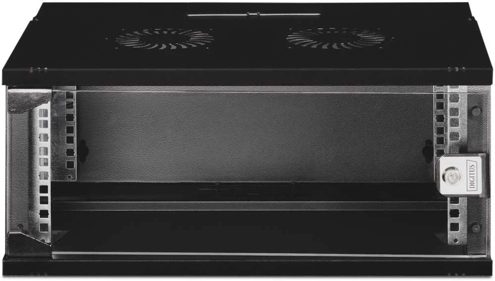Digitus DN-49201 lentyna 4U Sieninis stovas Juoda