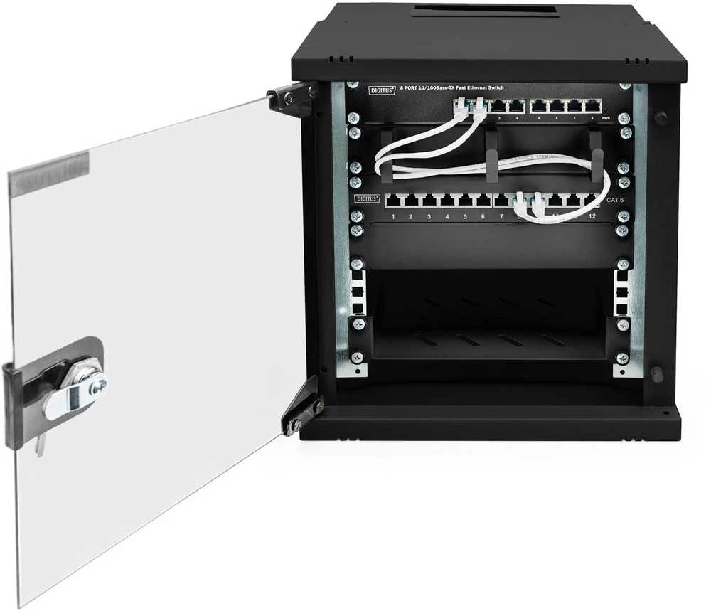 DIGITUS Wandgehuse SOHO PRO 6HE 325x315x300 mm 10 juodas