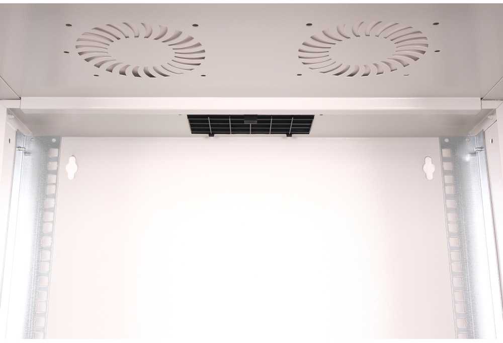 Spinta Digitus Rack Digitus DN-49208 SOHO perforuotos durys Pilka