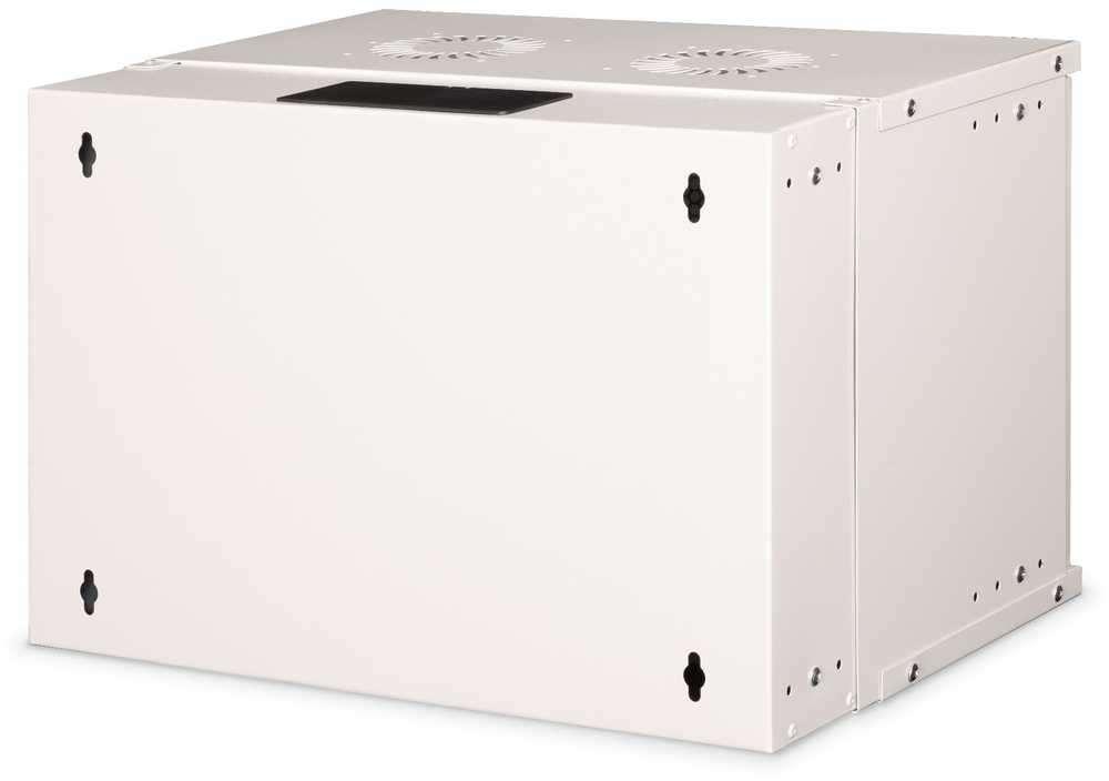 Spinta Digitus Rack Digitus DN-49208 SOHO perforuotos durys Pilka
