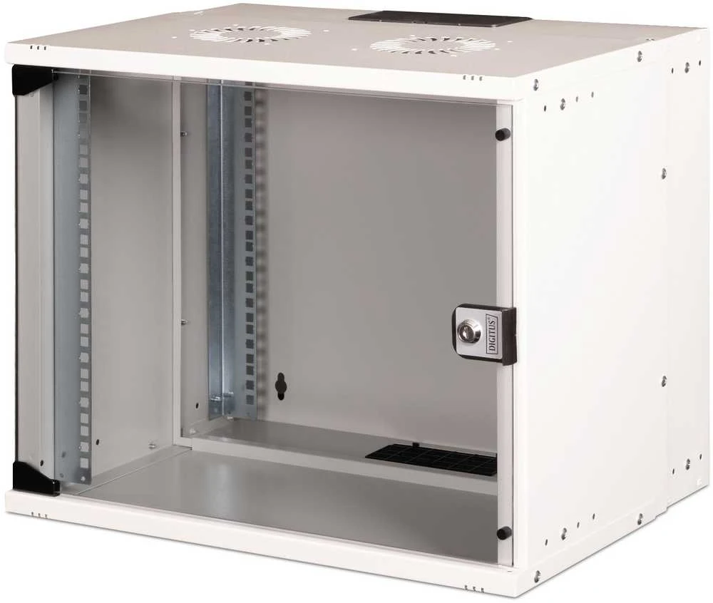 DIGITUS Wandgehuse SOHO PRO 9HE 460x540x400 mm 19 grau