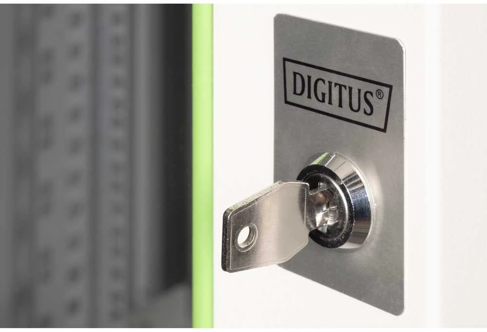 DIGITUS Wandgehuse Unique 20HE 998x600x450mm grau (Speditionsversand)