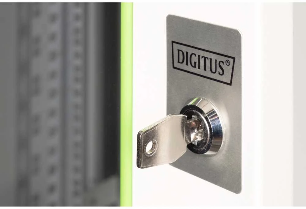 „Digitus“ sieninė spintelė | DN-19 20U-6/6 | Šviesus pilkas