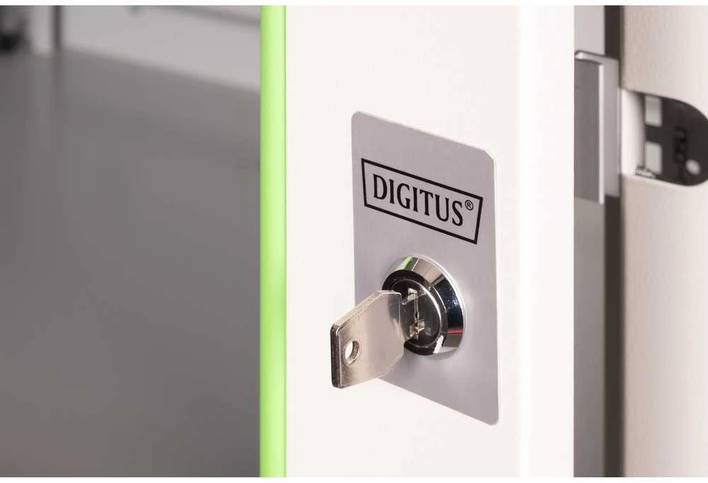 Digitus Sieninė Spinta DN-19 07-U Baltas
