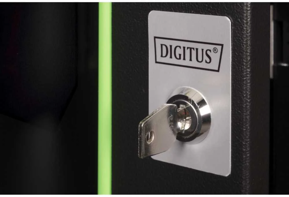 DIGITUS Wandgehuse Unique 7HE 420x600x600mm juodas