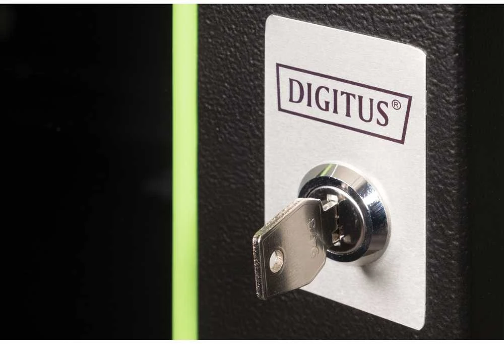 Digitus | Sieninė spintelė | DN-19 09-U-SW