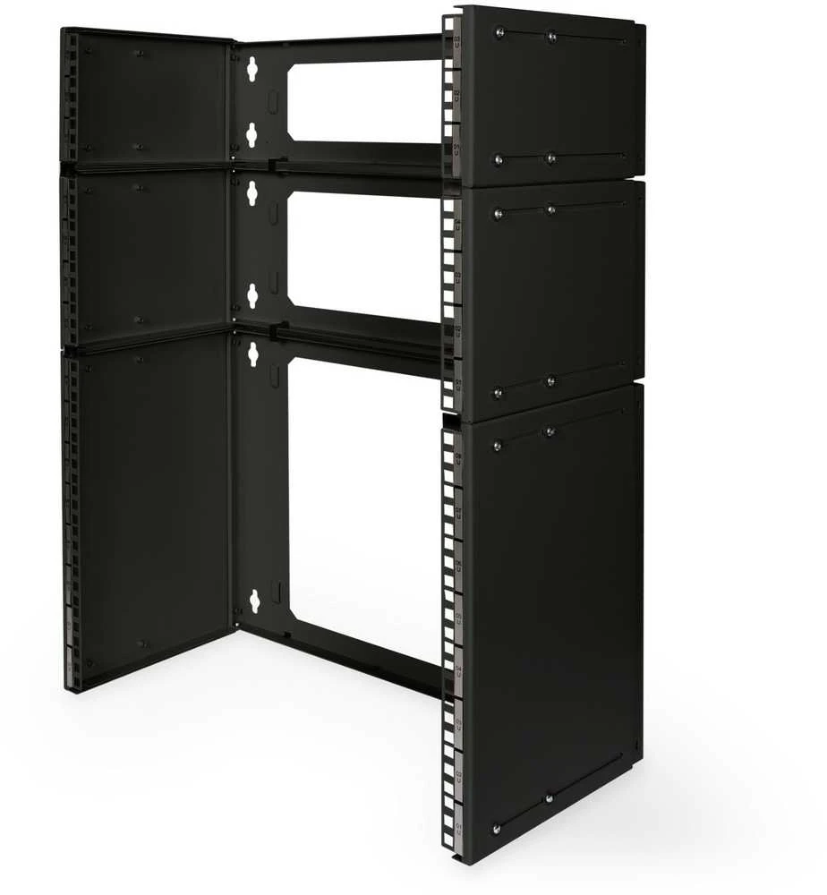 Digitus DN-19 PB-4U-SW lentyna Sieninis stovas Juoda