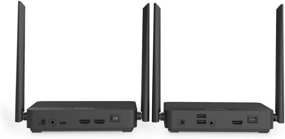 Digitus DS-55360 KVM siųstuvas ir imtuvas su antenomis