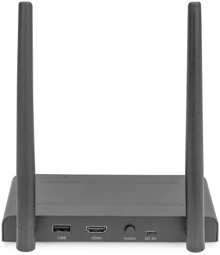 Assmann Electronic DIGITUS Wireless HDMI KVM plėstuvo rinkinys 200 m Full HD