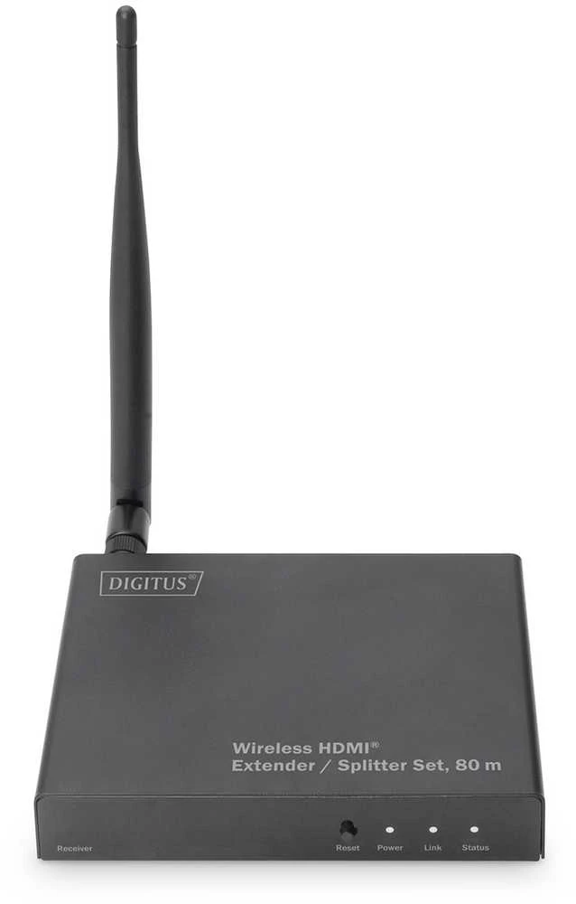 DIGITUS Receiver unit for Wireless HDMI® / Splitter Extender Set, 80 m
