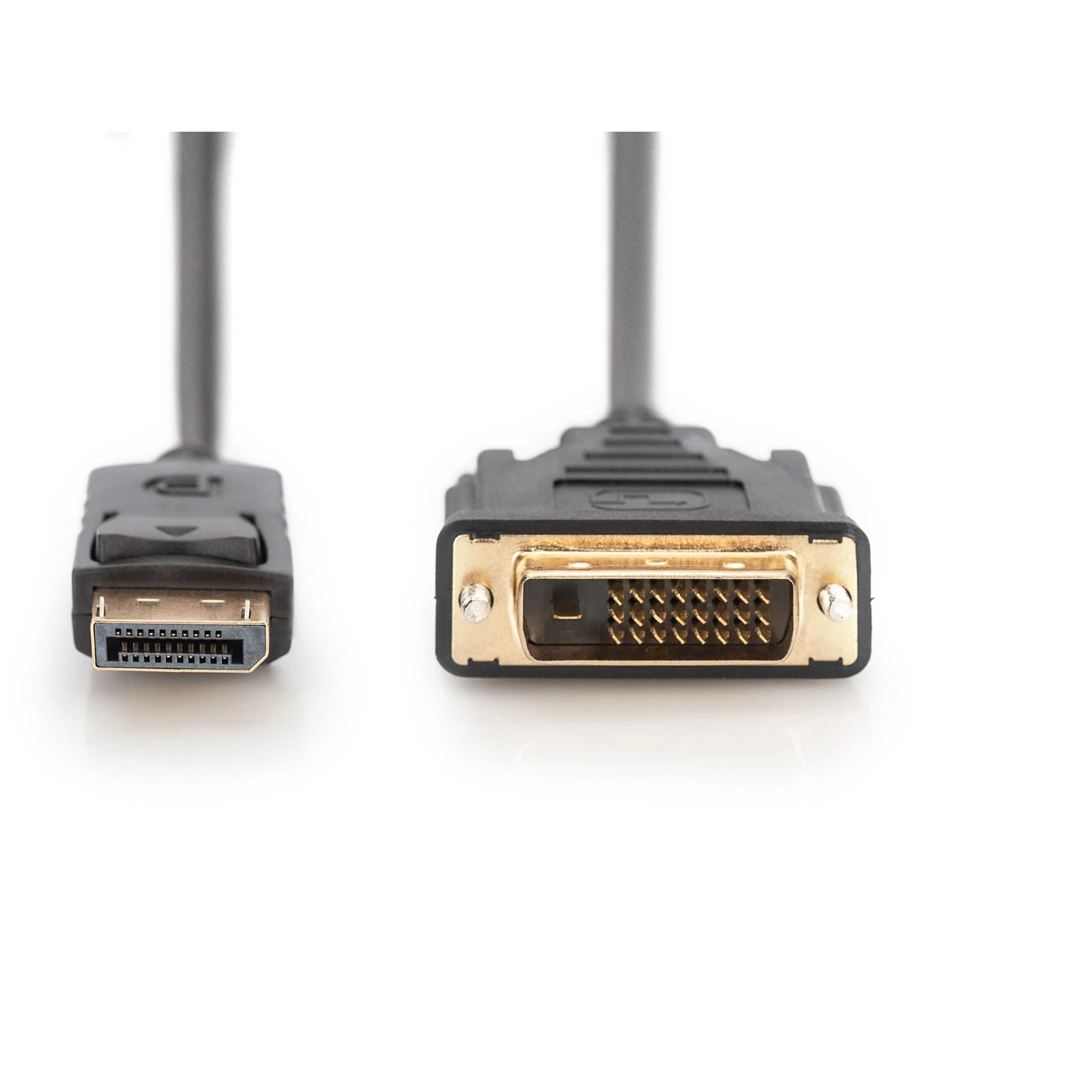 Assmann Electronic ASSMANN DisplayPort adapterio kabelis DP - DVI 24+1 M/M 2.0m su blokavimu DP 1.1a suderinamas