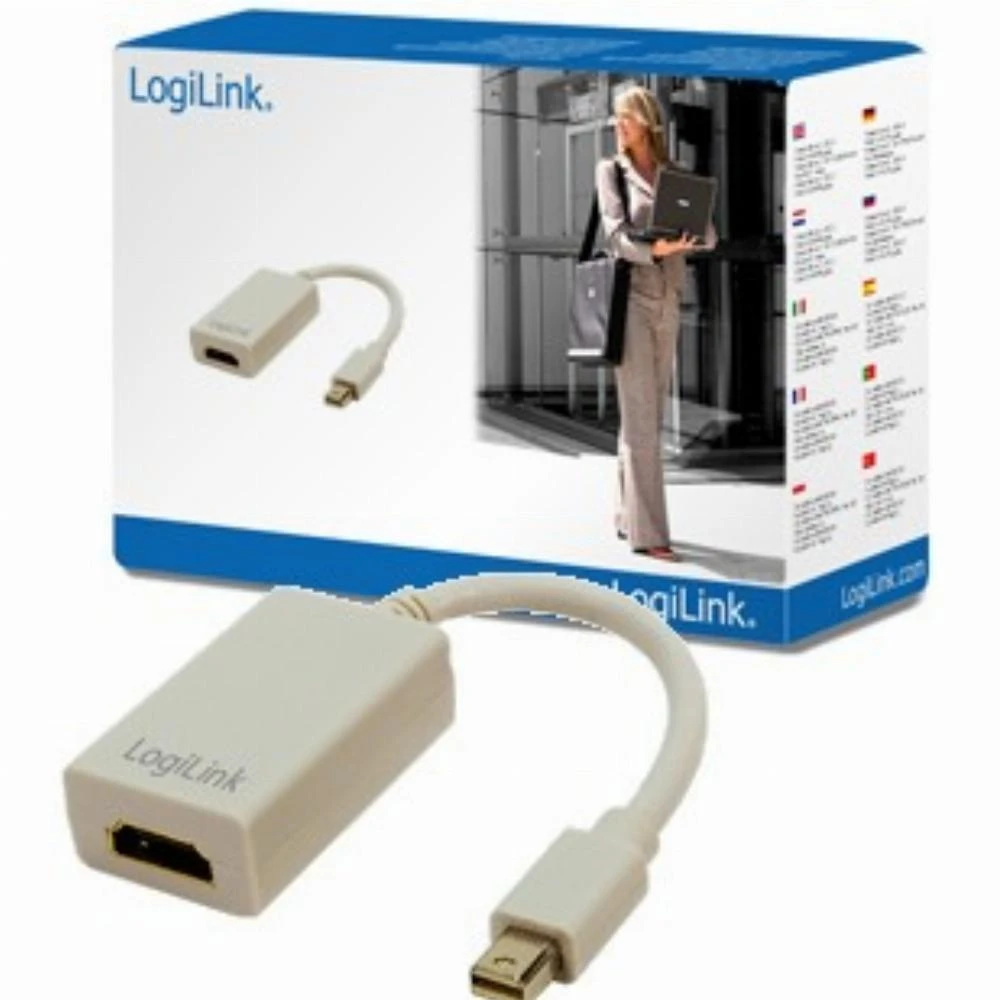 LOGILINK CV0036A LOGILINK - Adapteris Mini DisplayPort prie HDMI su garsu