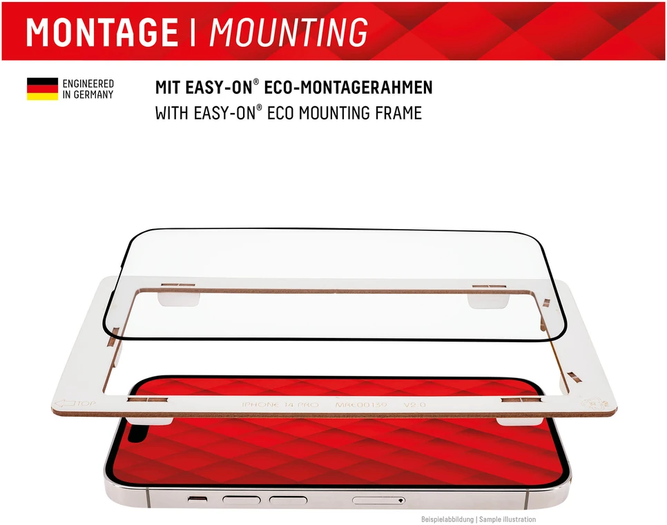 DISPLEX REAL GLASS FC IPHONE - 15/15 PRO