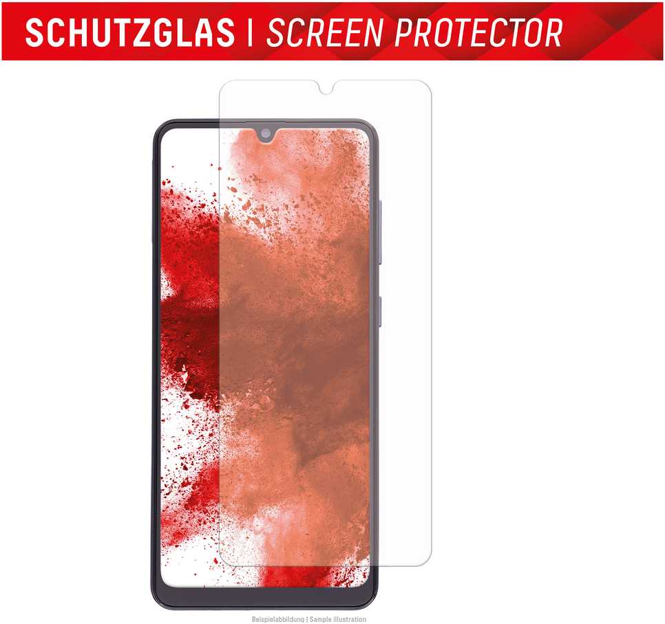 „Samsung Galaxy A34 5G Real 2D Glass By Displex Transparent“.