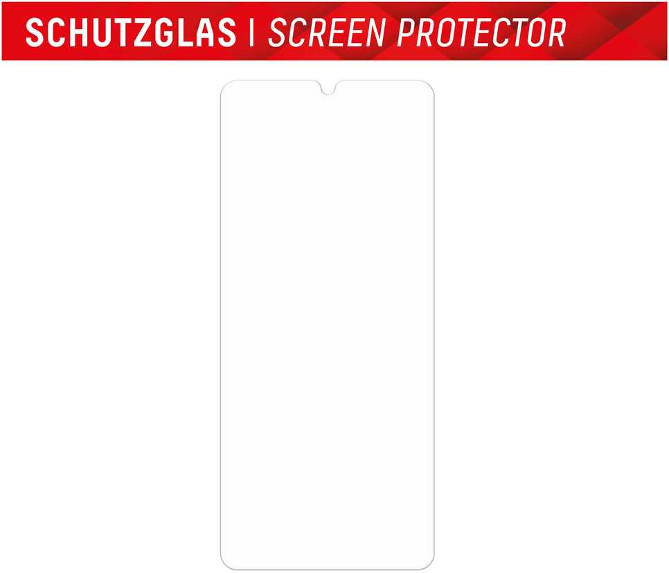 „Samsung Galaxy A34 5G Real 2D Glass By Displex Transparent“.