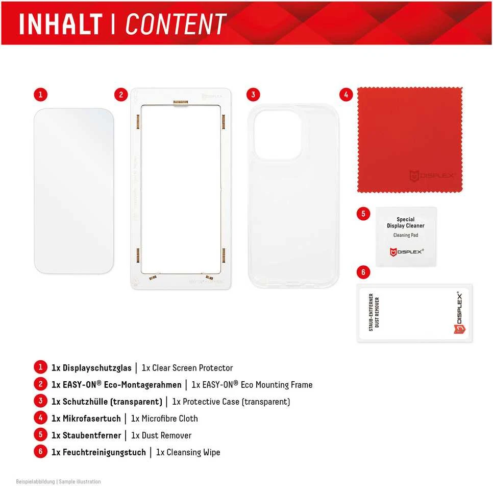 DISPLEX TIKRAS STIKLAS + DĖKLAS - IPHONE 15