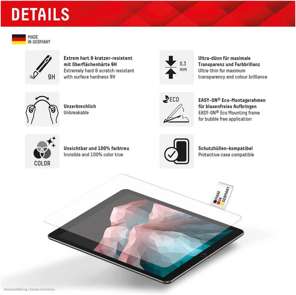 DISPLEX Planšetė Glass Samsung Galaxy Tab A9