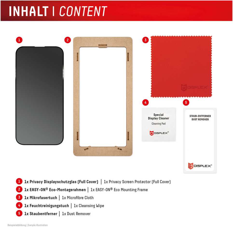 Apple iPhone 16 apsauginis stikliukas, pilnai apsaugotas ekrano apsaugai nuo saulės, pagamintas iš „Displex“ skaidraus stiklo.
