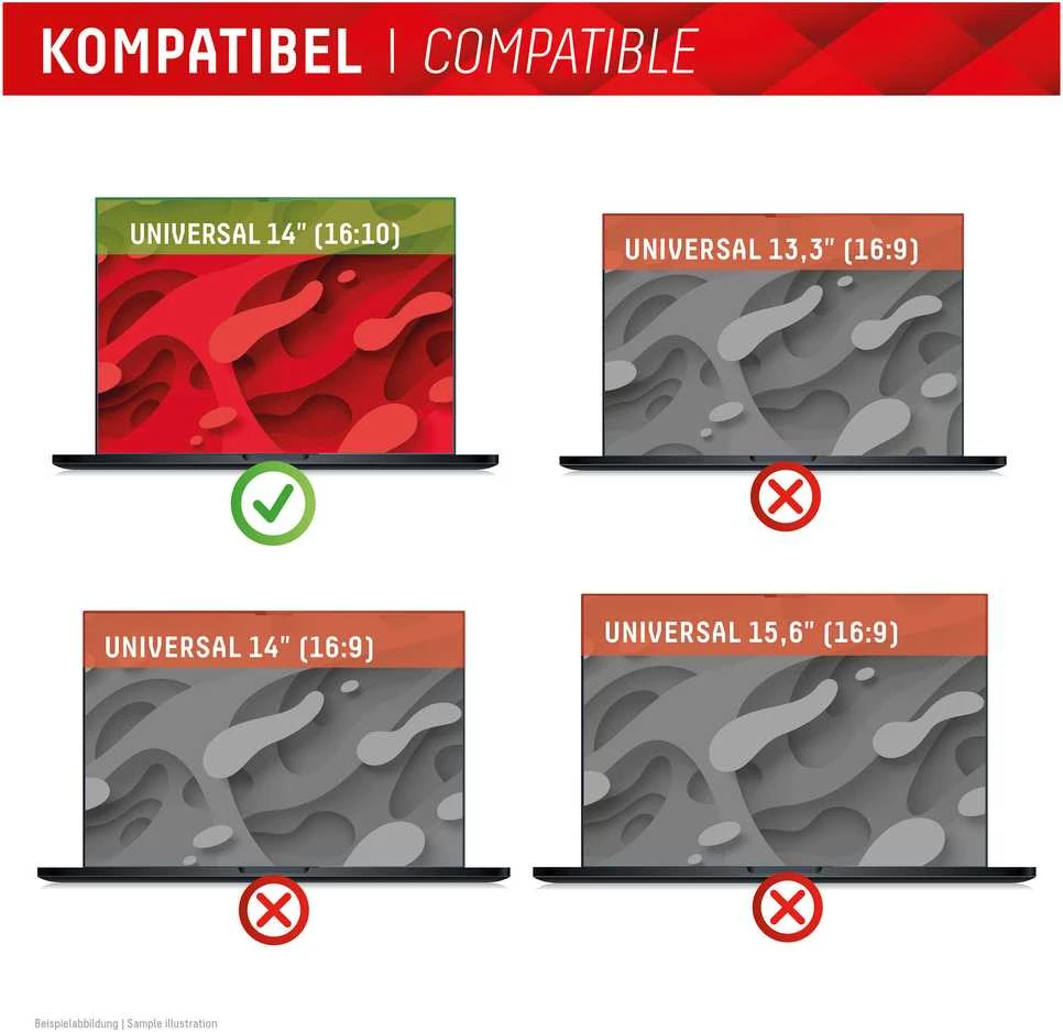 DISPLEX Privacy Safe Uni (be rėmelių) 14\", 16:10