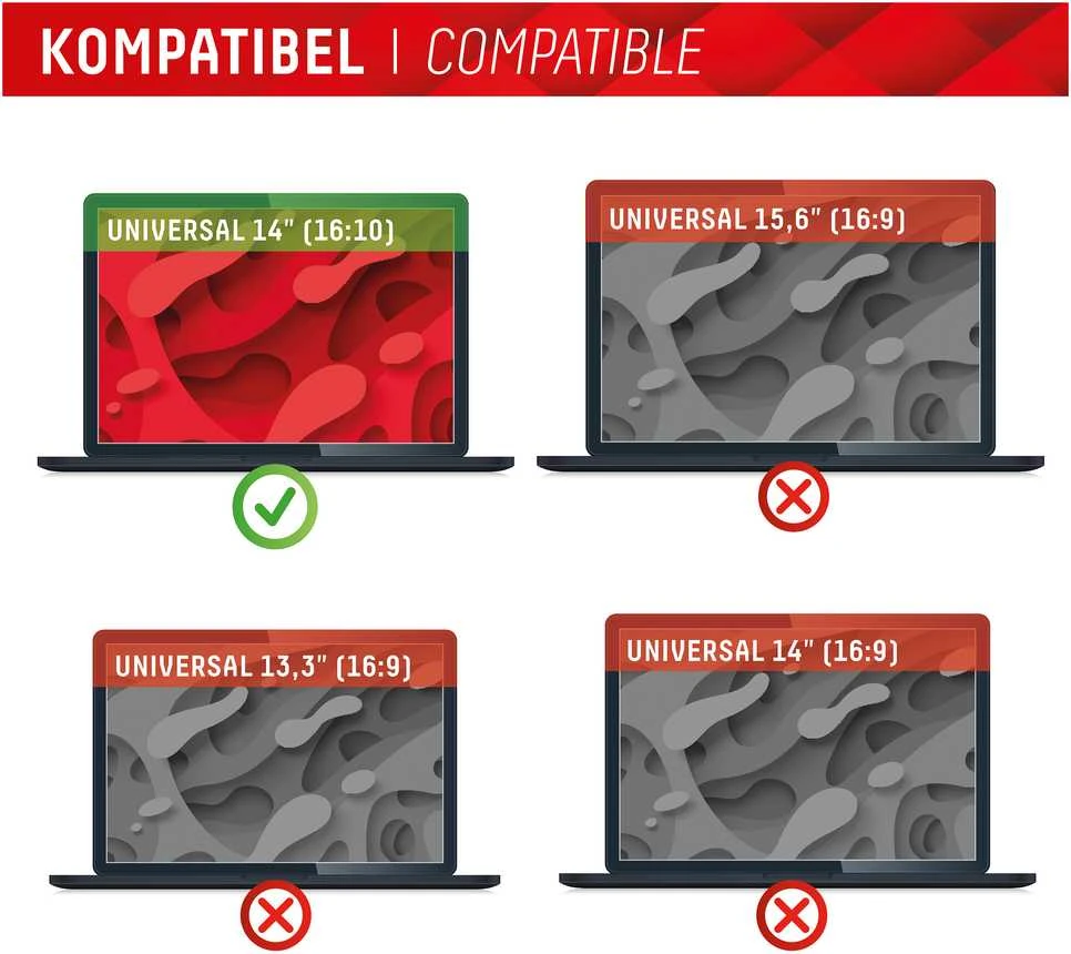 Filtras E.V.I. DISPLEX Privacy Safe Universal (Mag) 14", 16:10