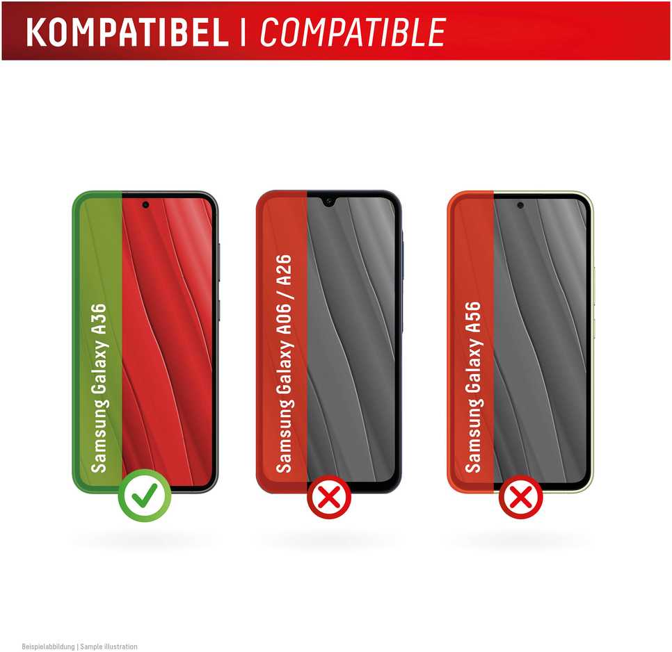 „Samsung Galaxy A36“ tikras ekrano stiklas, pagamintas iš „Displex Transparent“