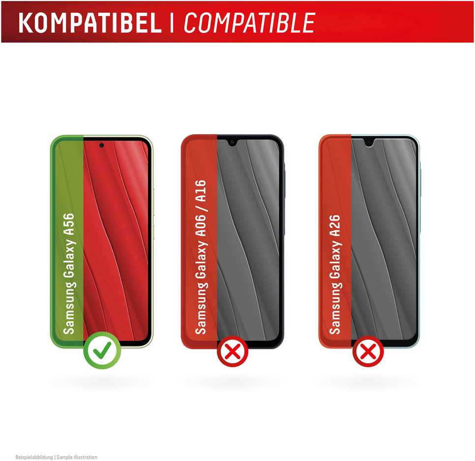 „Samsung Galaxy A56“ tikras ekrano stiklas, pagamintas iš „Displex Transparent“