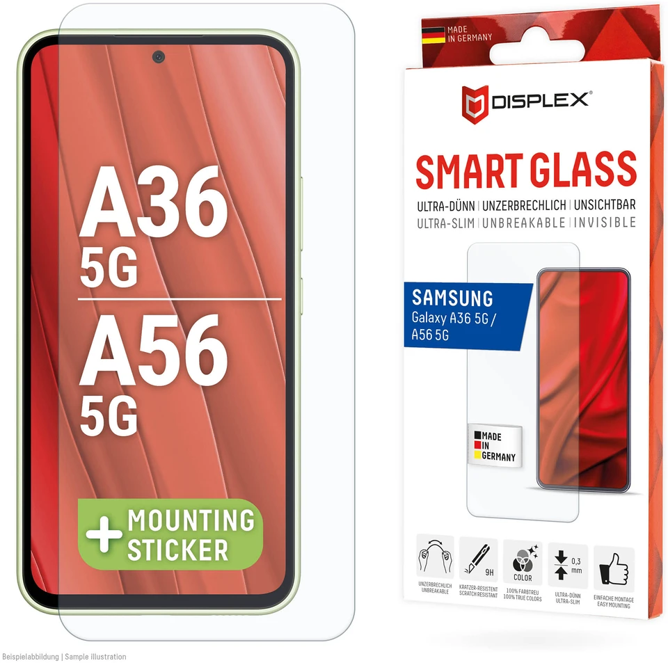 E.V.I DISPLEX išmanusis stiklas Samsung Galaxy A56