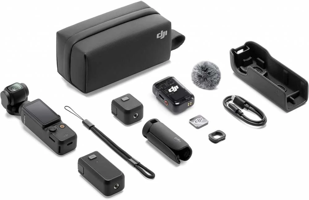 DJI Osmo Pocket 3 Creator Combo kamera, modelis - CP.OS