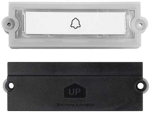 DoorBird Beleuchtete Premium Soft-Touch Ruftaste für D21x IP