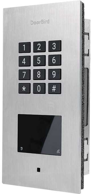 DoorBird DoorBird IP prieigos kontrolės sistema A1121, įleidžiama į žemę, nerūdijančio plieno. V2A