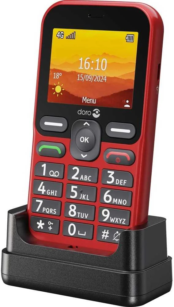 Išmanusis telefonas Doro Leva L10 Raudona