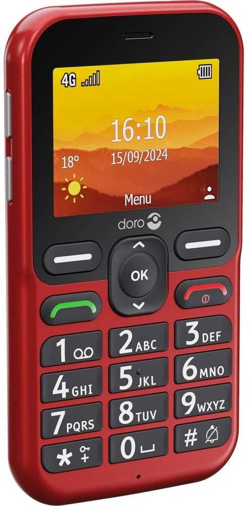 Išmanusis telefonas Doro Leva L10 Raudona