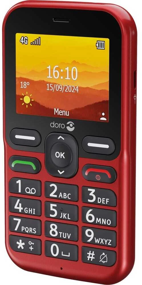 Išmanusis telefonas Doro Leva L10 Raudona