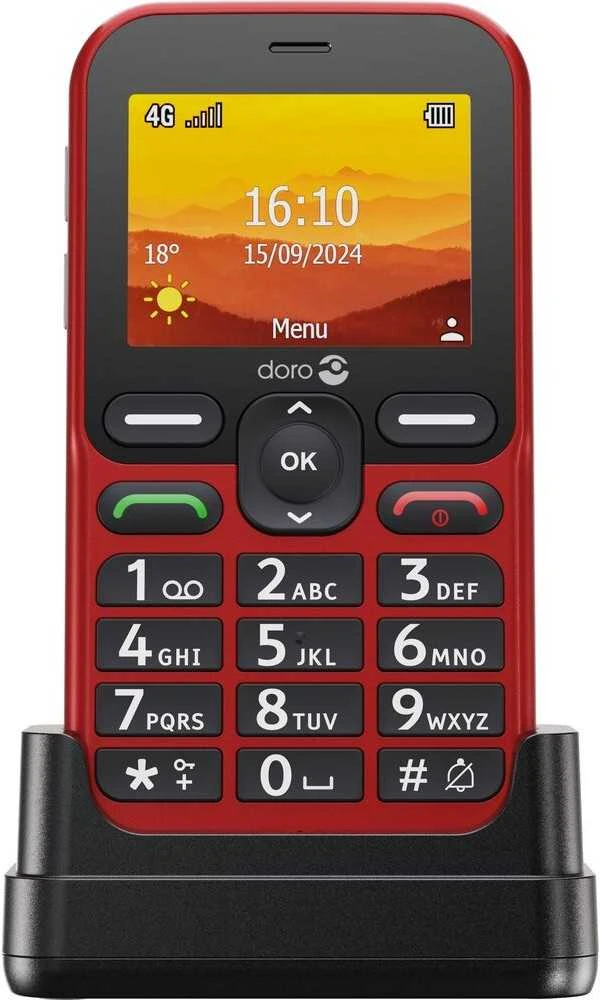 Išmanusis telefonas Doro Leva L10 Raudona
