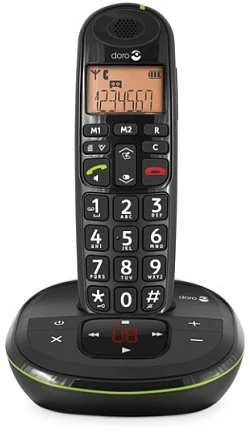 Doro Juodas fiksuotojo ryšio telefonas