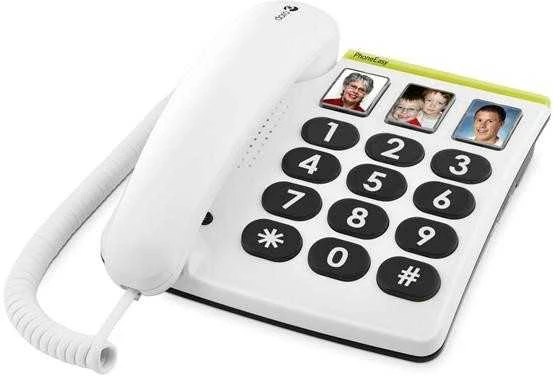 Išmanusis telefonas Doro PhoneEasy 331ph baltas