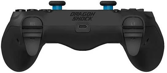 Carruzzo Dragonshock Mizar+ Juoda „Bluetooth“ Žaidimų pultelis Analoginis / skaitmeninis PC, PlayStation 4, Android