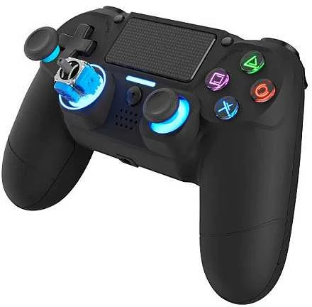 Carruzzo Dragonshock Mizar+ Juoda „Bluetooth“ Žaidimų pultelis Analoginis / skaitmeninis PC, PlayStation 4, Android