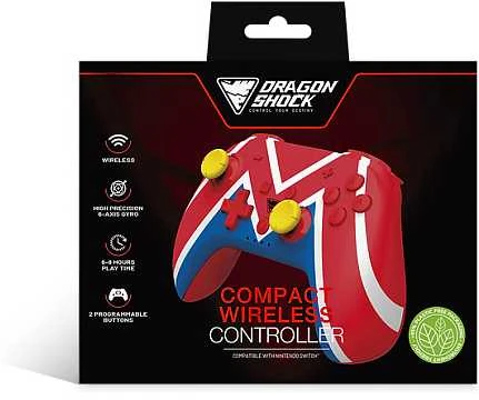 Carruzzo Dragonshock PopTop Compact Multi spalvos „Bluetooth“ Žaidimų pultelis Nintendo Switch