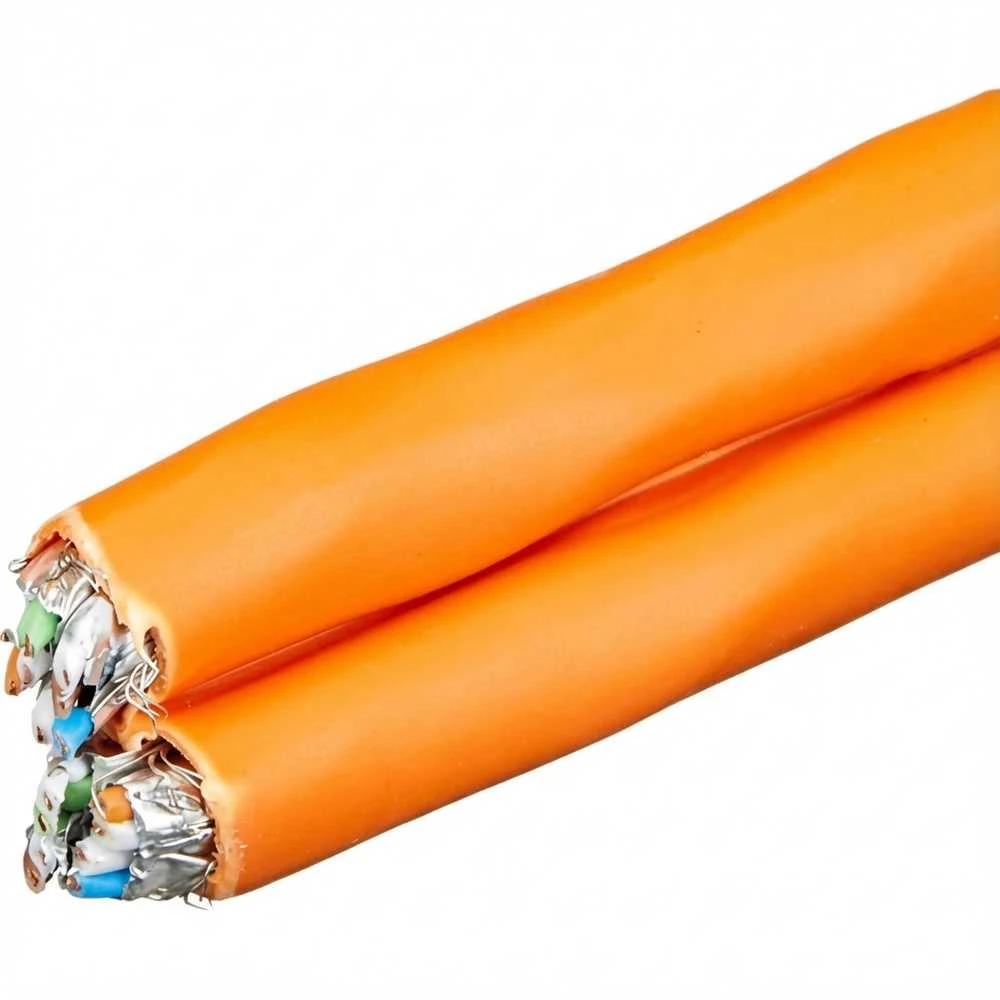 Kabelis Draka Duplex UC900 HS23, Cat 7, S/FTP, PiMF, oranžinė, 100 m Ring